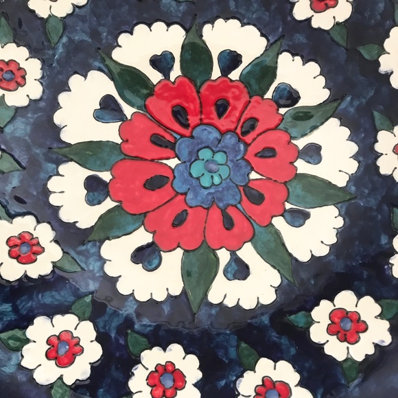 NWOT Large Ceramic Serving Plate Platter - Picture 3 of 3